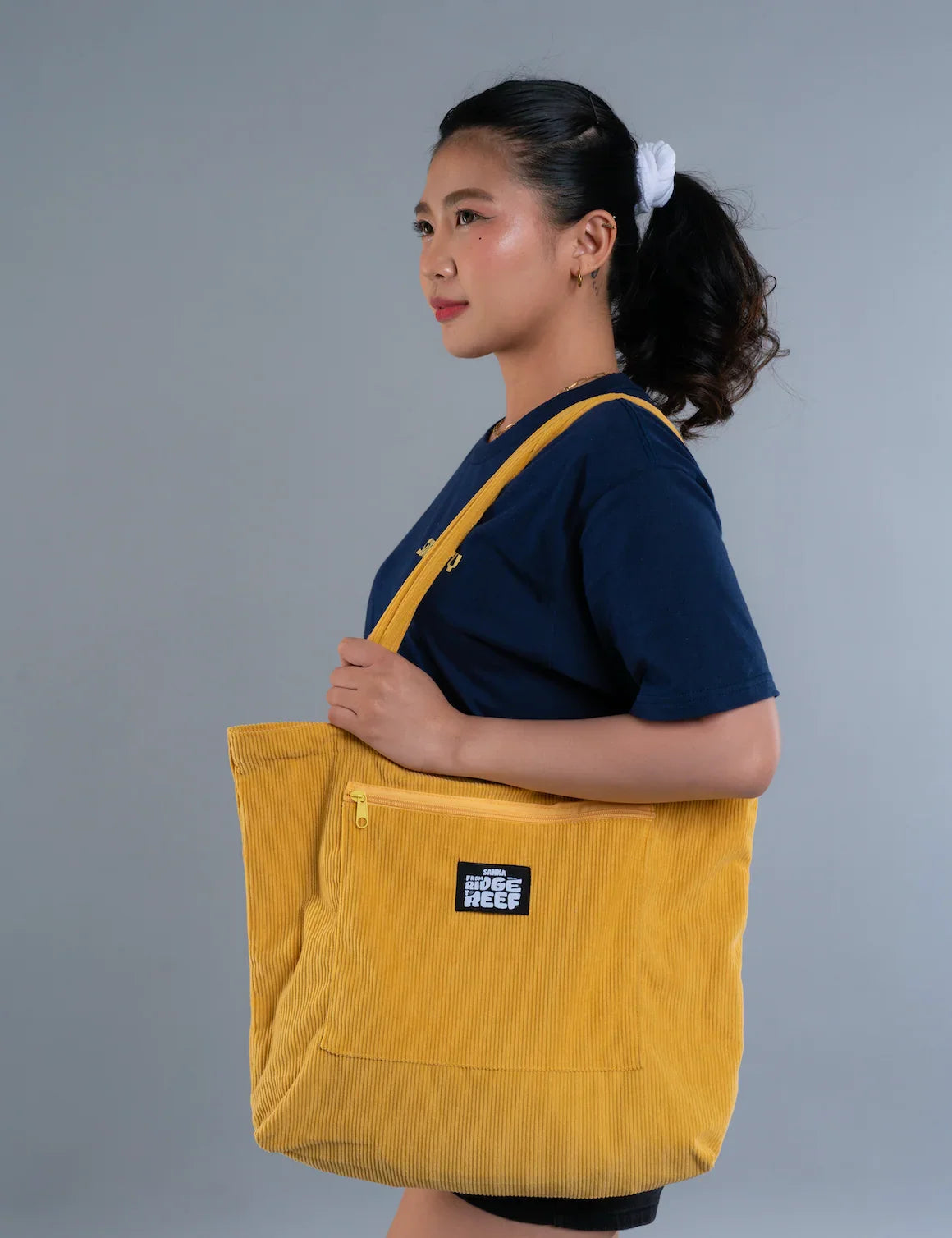 Corduroy Beach Tote
